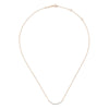 14K Rose Gold Diamond Curved Bar Necklace - NK4942K45JJ-Gabriel & Co.-Renee Taylor Gallery