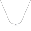 14K White Gold Diamond Curved Bar Necklace - NK4942W45JJ-Gabriel & Co.-Renee Taylor Gallery