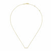 14K Yellow Gold Petite Pavé Diamond Bar Necklace - NK5422Y45JJ-Gabriel & Co.-Renee Taylor Gallery