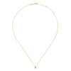 14K Yellow Gold Diamond Teardrop Pendant Necklace - NK5706Y45JJ-Gabriel & Co.-Renee Taylor Gallery