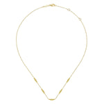 14K Yellow Gold Graduated Bujukan Station Necklace - NK6559Y4JJJ-Gabriel & Co.-Renee Taylor Gallery