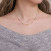 14K Yellow Gold Graduated Bujukan Station Necklace - NK6559Y4JJJ-Gabriel & Co.-Renee Taylor Gallery