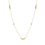 14K Yellow Gold 28" Graduating Bujukan Station Necklace - NK6573-28Y4JJJ-Gabriel & Co.-Renee Taylor Gallery