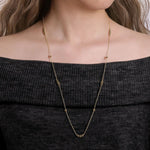 14K Yellow Gold 28" Graduating Bujukan Station Necklace - NK6573-28Y4JJJ-Gabriel & Co.-Renee Taylor Gallery