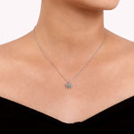 14K White Gold Diamond Pendant Necklace - NK6645W45JJ-Gabriel & Co.-Renee Taylor Gallery