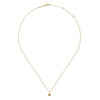 14K Yellow Gold Round Diamond Pendant Necklace - NK6872Y45JJ-Gabriel & Co.-Renee Taylor Gallery