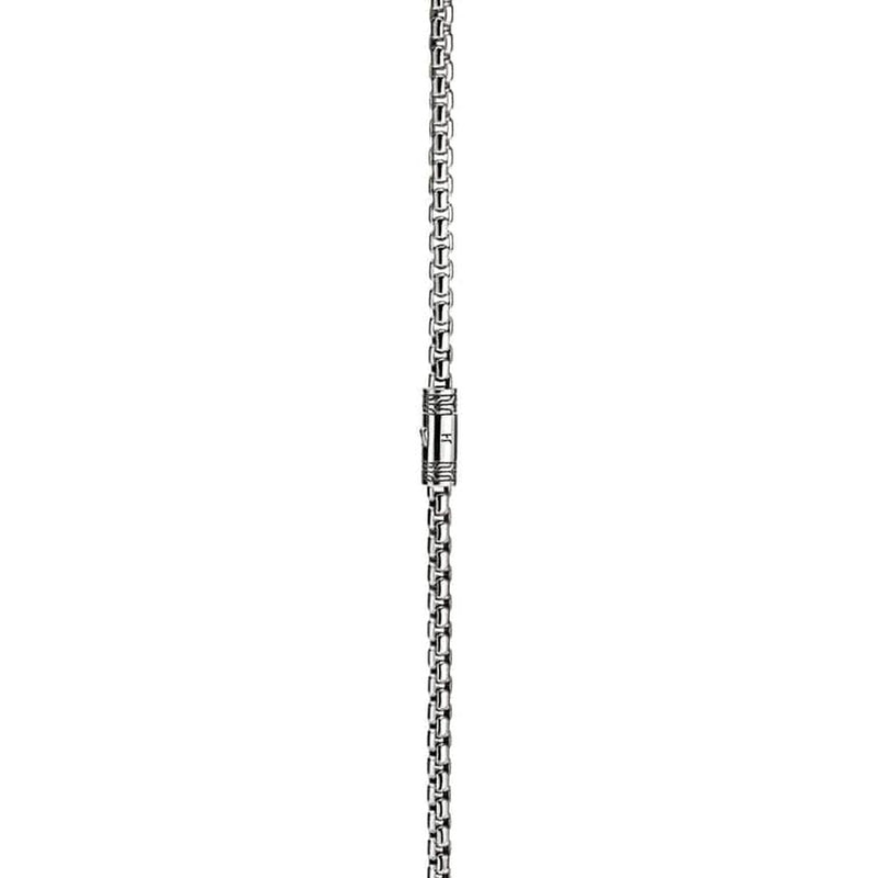 Box Chain Necklace, Sterling Silver, 3.7MM - NM98808-John Hardy-Renee Taylor Gallery