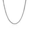 Box Chain Necklace, Sterling Silver, 3.7MM - NM98808-John Hardy-Renee Taylor Gallery