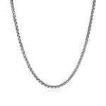 Box Chain Necklace, Sterling Silver, 3.7MM - NM98808-John Hardy-Renee Taylor Gallery