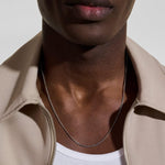 Curb Chain Necklace, Sterling Silver, 2.1MM - NM98811-John Hardy-Renee Taylor Gallery