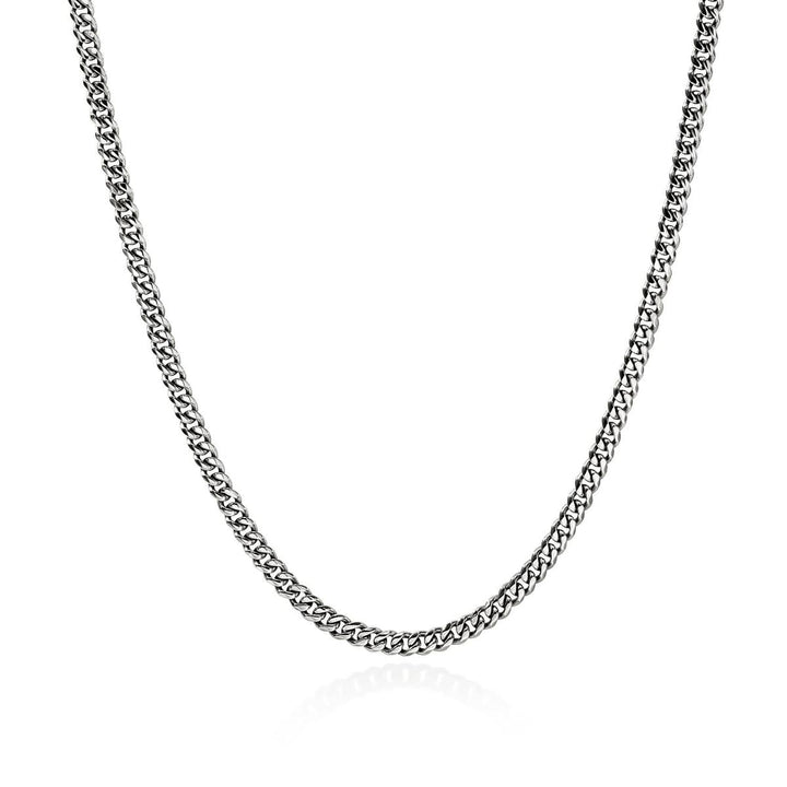 Curb Chain Necklace, Sterling Silver, 3.9MM - NM98812-John Hardy-Renee Taylor Gallery