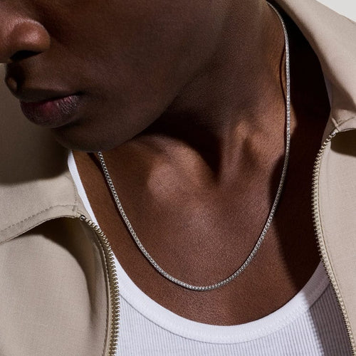 Icon Mini Necklace, Sterling Silver, 2.5MM - NM98892-John Hardy-Renee Taylor Gallery