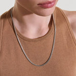 Icon Mini Necklace, Sterling Silver, 3.5MM - NM98893-John Hardy-Renee Taylor Gallery