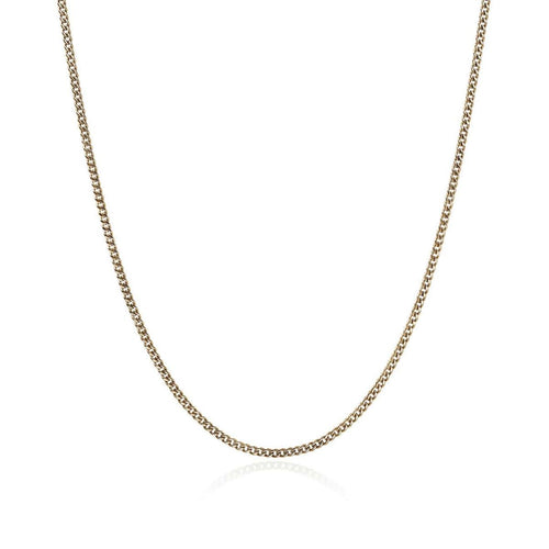 14K Gold Curb Chain Necklace, 2.1MM - NMGG98811-John Hardy-Renee Taylor Gallery