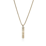 Icon 50 14K Gold Pendant on Box Chain Necklace - NMGG988333-John Hardy-Renee Taylor Gallery