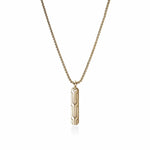 Icon 50 14K Gold Pendant on Box Chain Necklace - NMGG988333-John Hardy-Renee Taylor Gallery