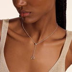 JH Essentials Heart 14K Gold & Silver Diamond Pave Lariat Necklace - NZZP989902DIX-John Hardy-Renee Taylor Gallery