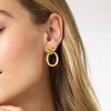 Nassau Demi Doorknocker Earrings - ER877G00-Julie Vos-Renee Taylor Gallery