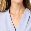 Nassau Solitaire Necklace - Iridescent Clear Crystal-Julie Vos-Renee Taylor Gallery