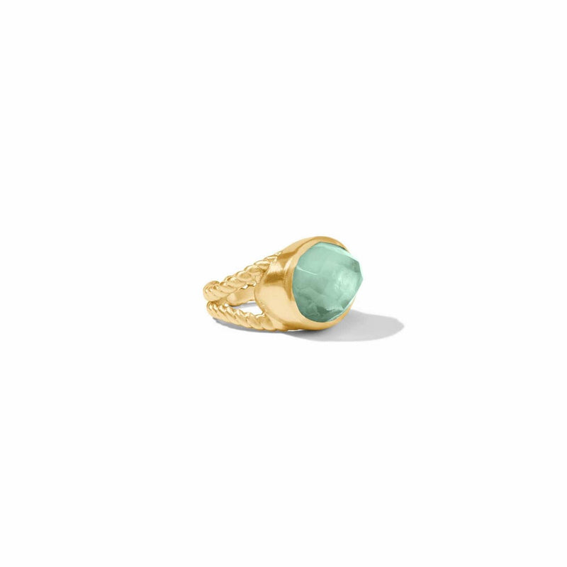 Nassau Statement Ring - Iridescent Aquamarine Blue-Julie Vos-Renee Taylor Gallery