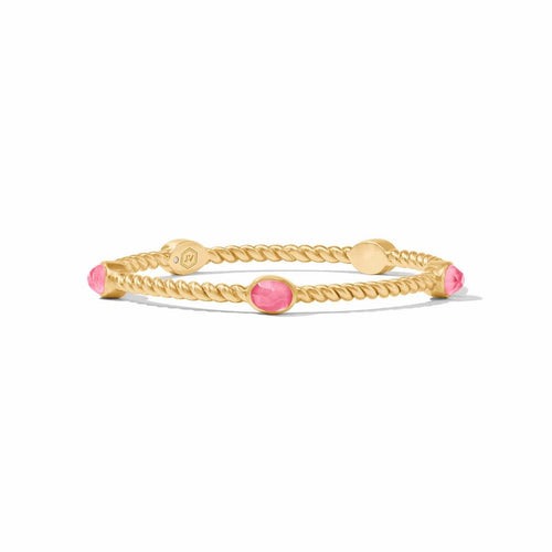 Nassau Stone Bangle - Peony-Julie Vos-Renee Taylor Gallery