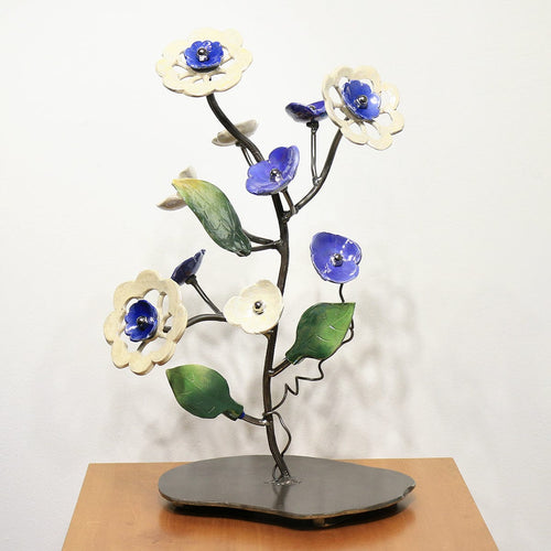 "Navy Daisy"-Jutta Golas-Renee Taylor Gallery