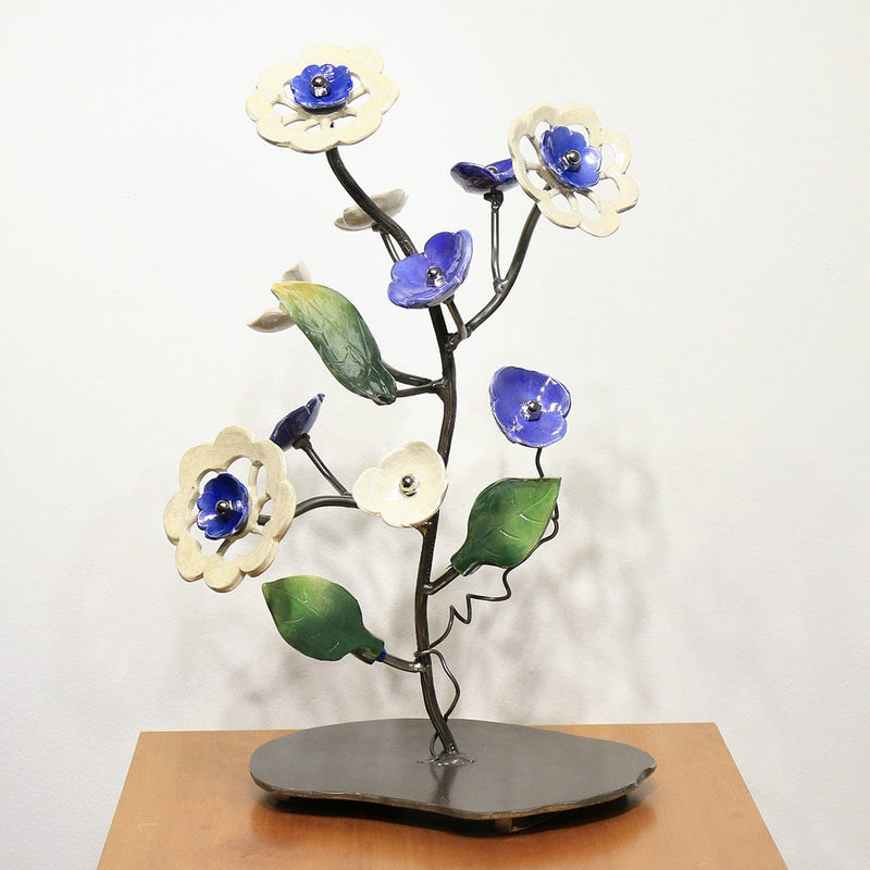 "Navy Daisy"-Jutta Golas-Renee Taylor Gallery