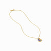 Luna Delicate Charm Cubic Zirconia Necklace - N511GCZ00-Julie Vos-Renee Taylor Gallery