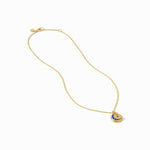 Luna Delicate Charm Cubic Zirconia Necklace - N511GCZ00-Julie Vos-Renee Taylor Gallery