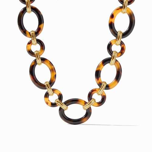 Madison Link Necklace - Tortoiseshell-Julie Vos-Renee Taylor Gallery