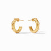 Noel Stone Hoop Earrings - Cubic Zirconia-Julie Vos-Renee Taylor Gallery