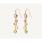 18K Jaipur Mixed Gemstone Earrings - OB1290-MIX01-Y02-Marco Bicego-Renee Taylor Gallery