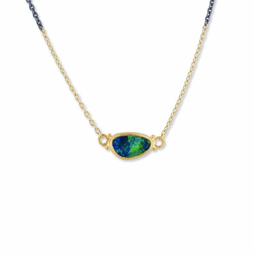 Ocean Necklace with Opal Doublet by Lika Behar