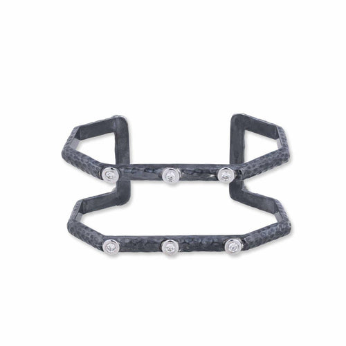 Octagon Bracelet with Diamond by Lika Behar