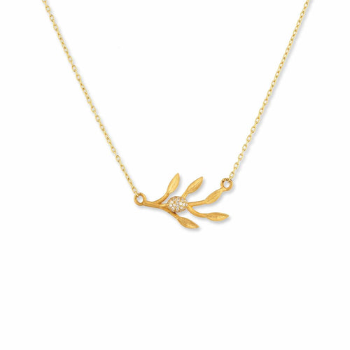 Ollie 22K Necklace, Diamond by Lika Behar