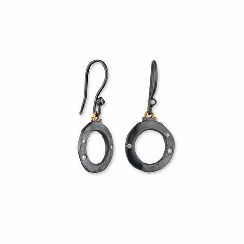 Orion 15MM Earrings with Diamond by Lika Behar