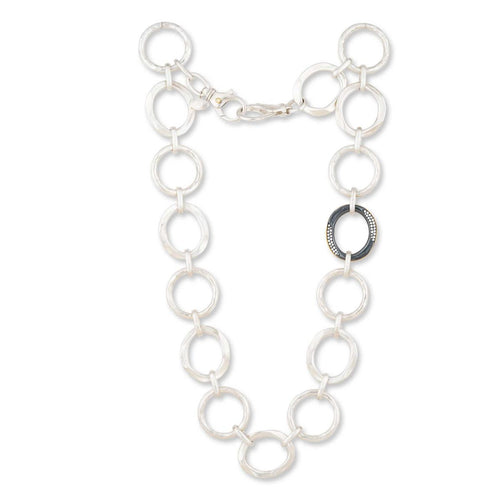 Orion Handmade 24K Chain Necklace 22.5" with Diamond by Lika Behar
