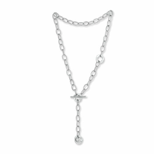Orion Handmade Silver Chain Necklace 23" by Lika Behar