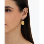 "Ciliegine" Gold Ball Drop Earrings With Diamonds Details - OS15-583-Nanis-Renee Taylor Gallery