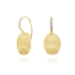 "Ciliegine" Gold Ball Drop Earrings With Diamonds Details - OS15-583-Nanis-Renee Taylor Gallery