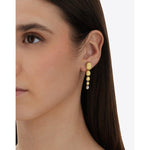Ivy "Nuvolette" Gold and Diamonds Charming Drop Earrings - OS27-538-Nanis-Renee Taylor Gallery