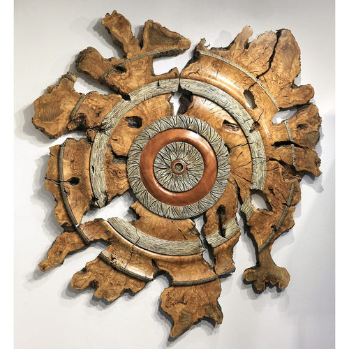 "Olive & Redwood Burlwood"-Dave Barkby-Renee Taylor Gallery