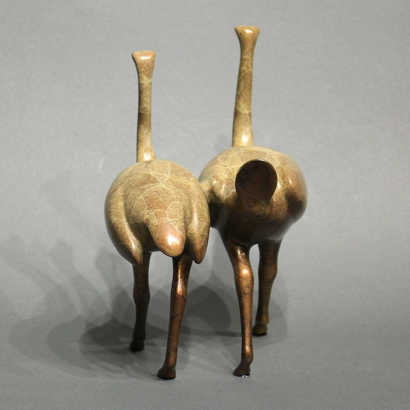 "Ostrich Pair"-Loet Vanderveen-Renee Taylor Gallery