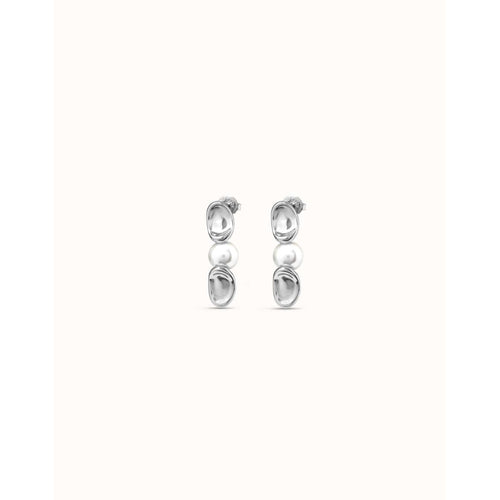 Legend Sterling Silver Plated Earrings - PEN0890MTL0000U-UNO de 50-Renee Taylor Gallery