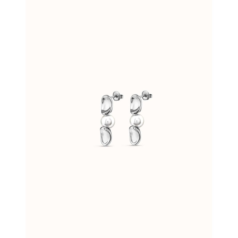 Legend Sterling Silver Plated Earrings - PEN0890MTL0000U-UNO de 50-Renee Taylor Gallery