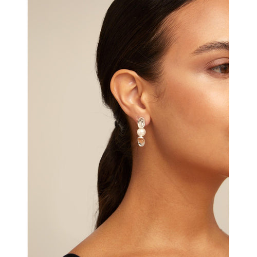 Legend Sterling Silver Plated Earrings - PEN0890MTL0000U-UNO de 50-Renee Taylor Gallery