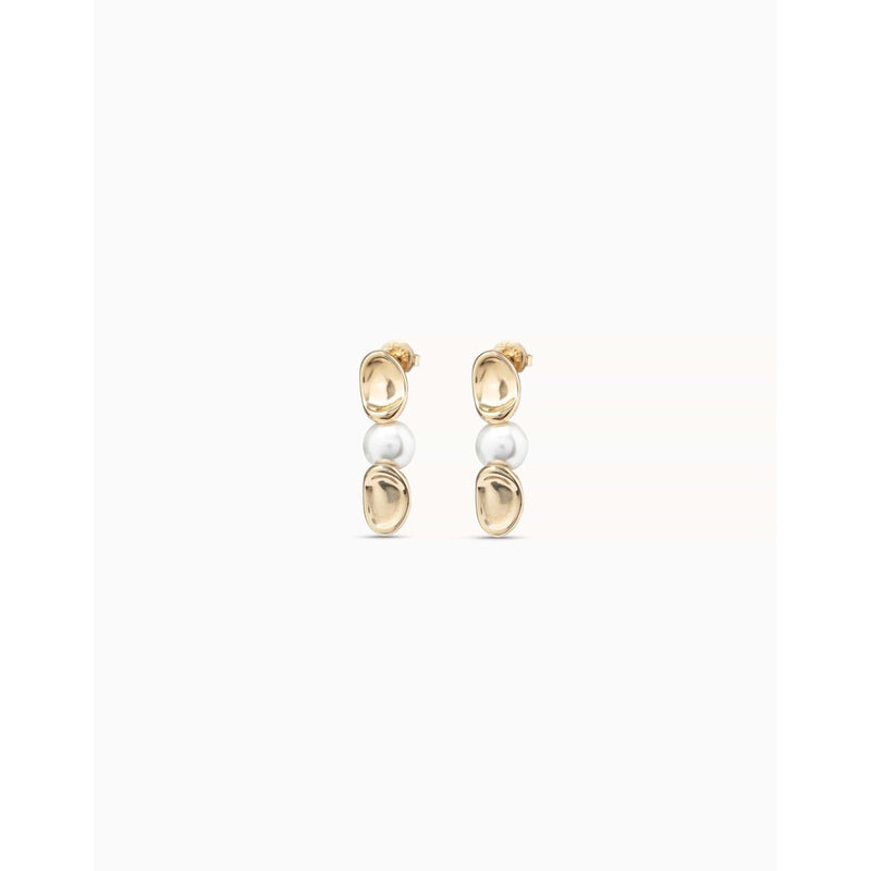 Legend 18K Gold Plated Earrings - PEN0890ORO0000U-UNO de 50-Renee Taylor Gallery