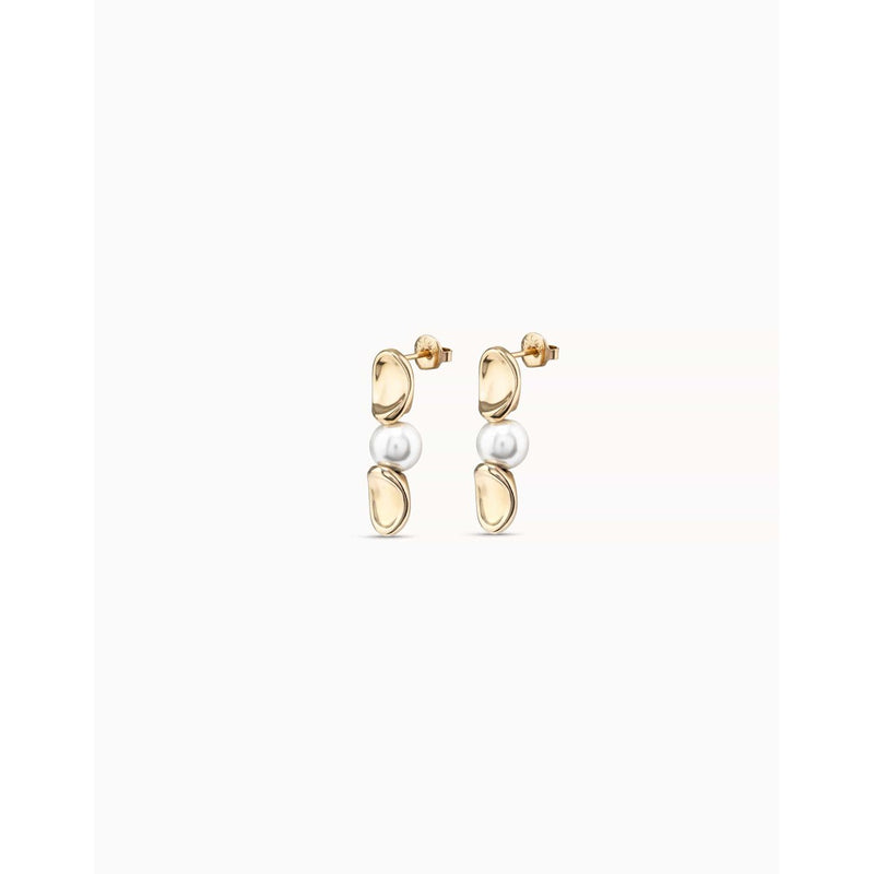 Legend 18K Gold Plated Earrings - PEN0890ORO0000U-UNO de 50-Renee Taylor Gallery