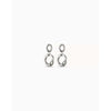 Together Sterling Silver Plated Earrings - PEN0898AZUMTL0U-UNO de 50-Renee Taylor Gallery