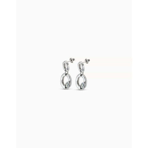 Together Sterling Silver Plated Earrings - PEN0898AZUMTL0U-UNO de 50-Renee Taylor Gallery